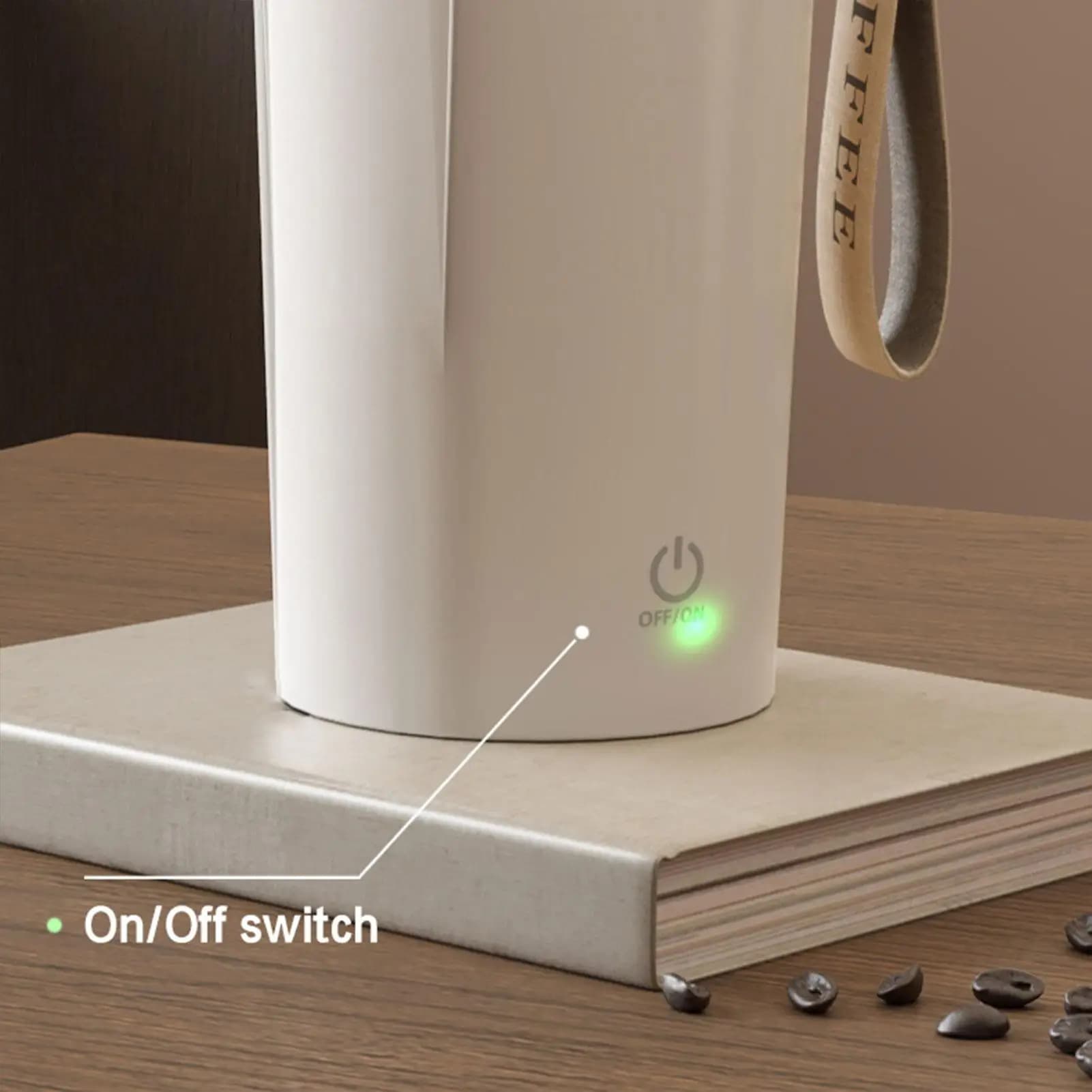 400ml waterproof automatic stirring cup with straw lid Cup with automatic magnetic stirring for drinks with oatmeal in milk protein powder