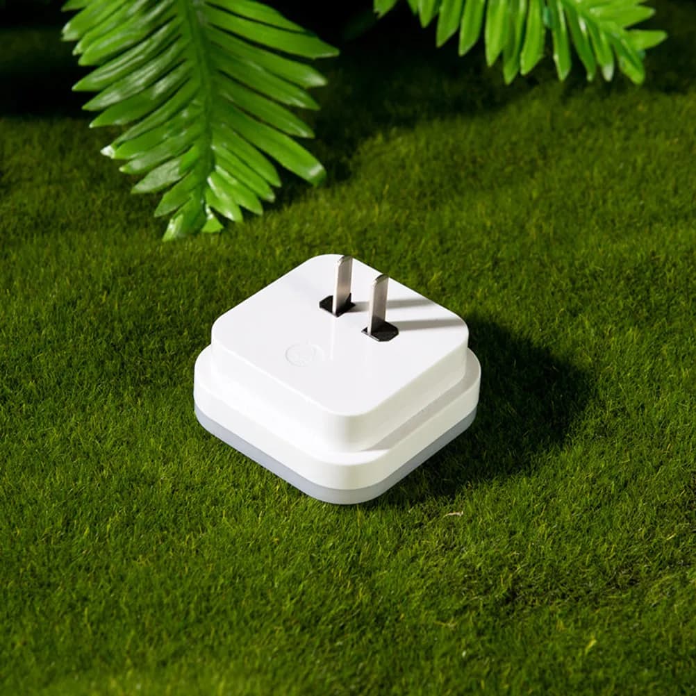 Luce Notturna LED Intelligente con Sensore di Accensione/Spegnimento Automatico, Luce Guida da Parete Rossa Quadrata per Interni, Protezione per gli Occhi