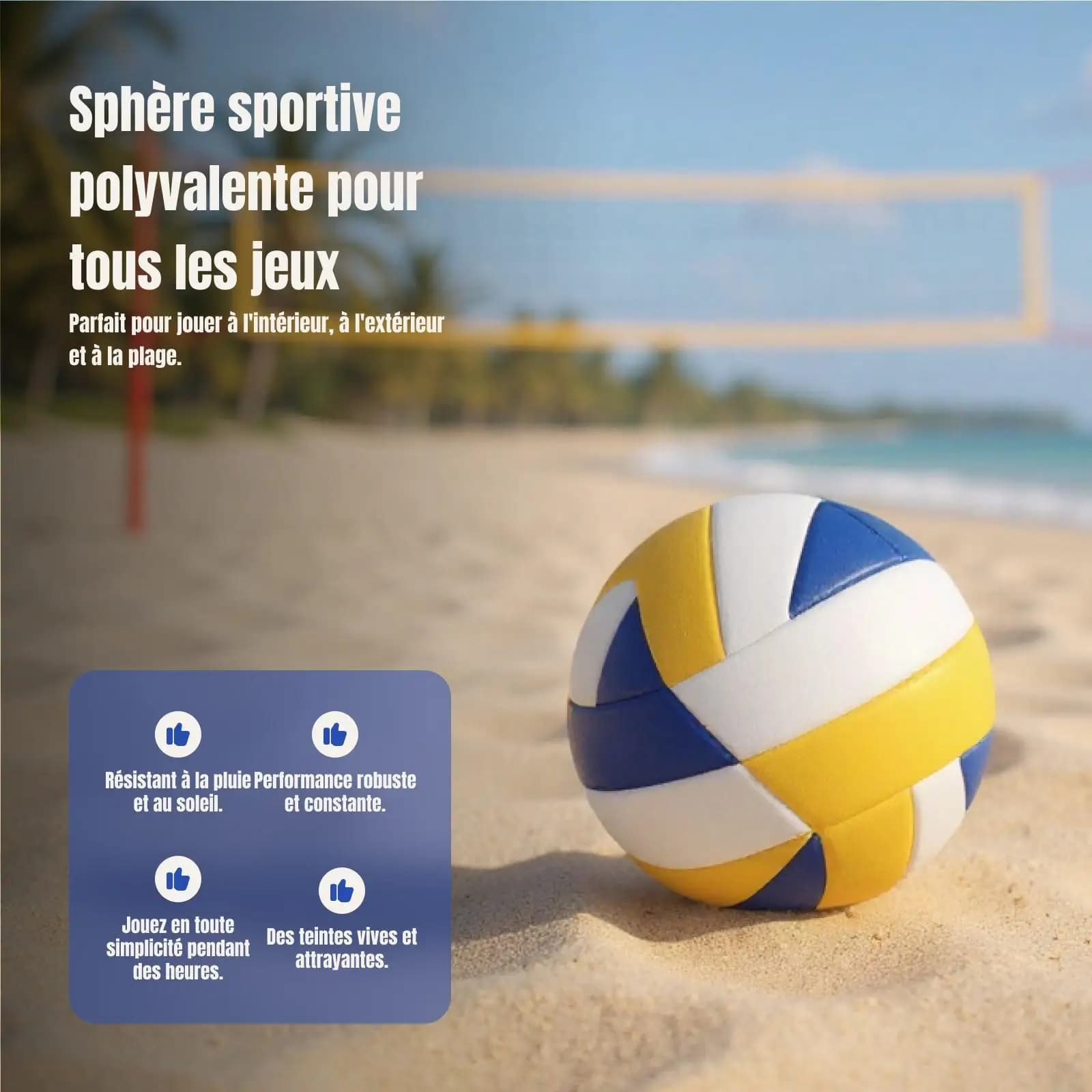 Pallone da Pallavolo Misura 5 in PVC Morbido per Allenamento, Partite Indoor e Outdoor, Palestra, Spiaggia, Piscina