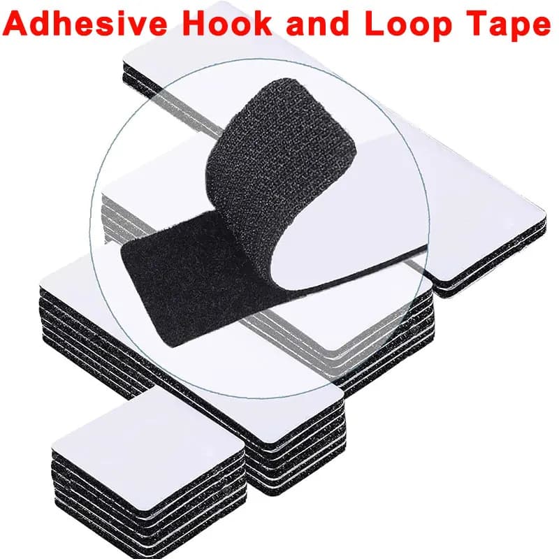 5/10Pairs Self Adhesive Fastener Tape Hook and Loop Strips Double Sided Fastening Tape Wall Sticky Back Fastener Mounting Dots