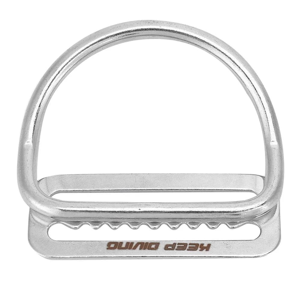 KEEP Diving Sliding Stainless Steel Sliding Belt Support Durable Sliding Belt Strap For Sliding Buckle