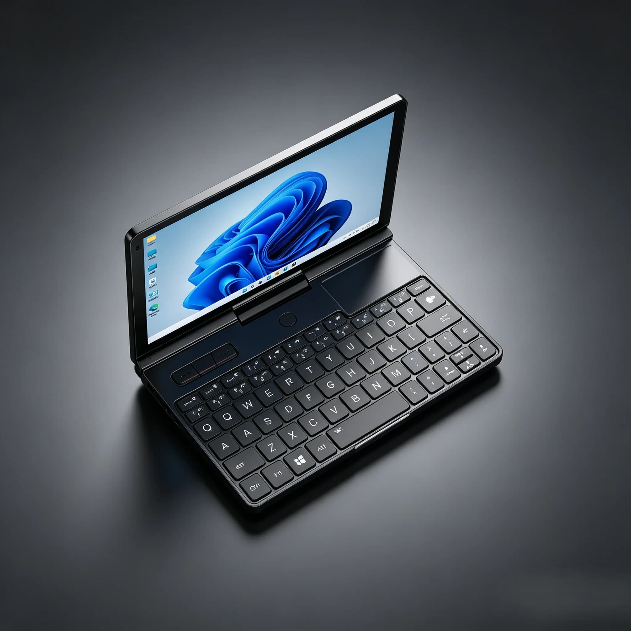 Nuovo GPD Pocket 3 UMPC portatile, display da 8 pollici completamente laminato, tastiera retroilluminata, porte multiple, WiFi 6, laptop tascabile leggero per