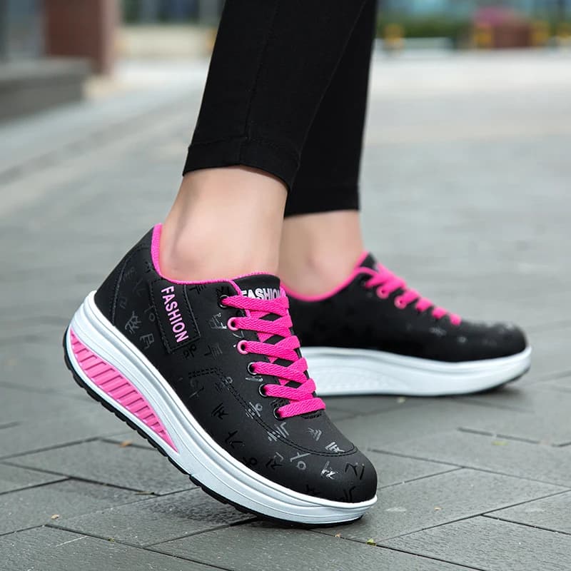 Scarpe da ginnastica da donna Scarpe da ginnastica ortopediche Scarpe da passeggio per donna, Scarpe da tennis casual leggere Scarpe da corsa ad aria da tennis