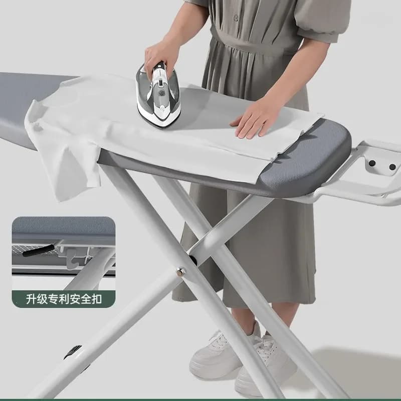 for Household Folding Large Ironing Board High Grade Iron Table with Shelf Sturdy Ironing Board Stand for Home Use