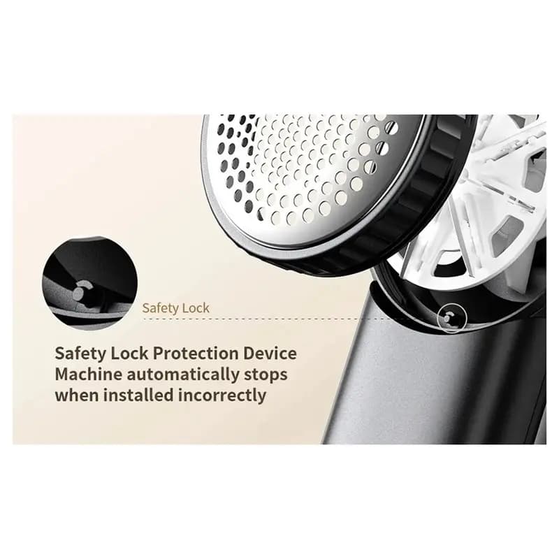 ABBK-Portable Electric Lint Remover Rechargeable Fabric Shaver For Sweaters Coat Hair Ball Trimmer Clothes Lint Machine