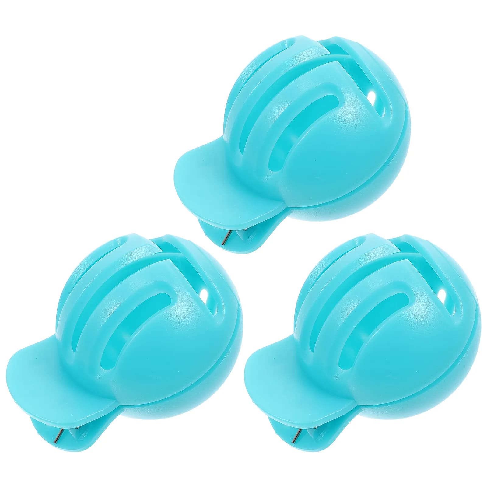 Set di 3 Marcatori per Palline da Golf, Strumento di Marcatura Bilaterale in ABS, Leggero e Portatile