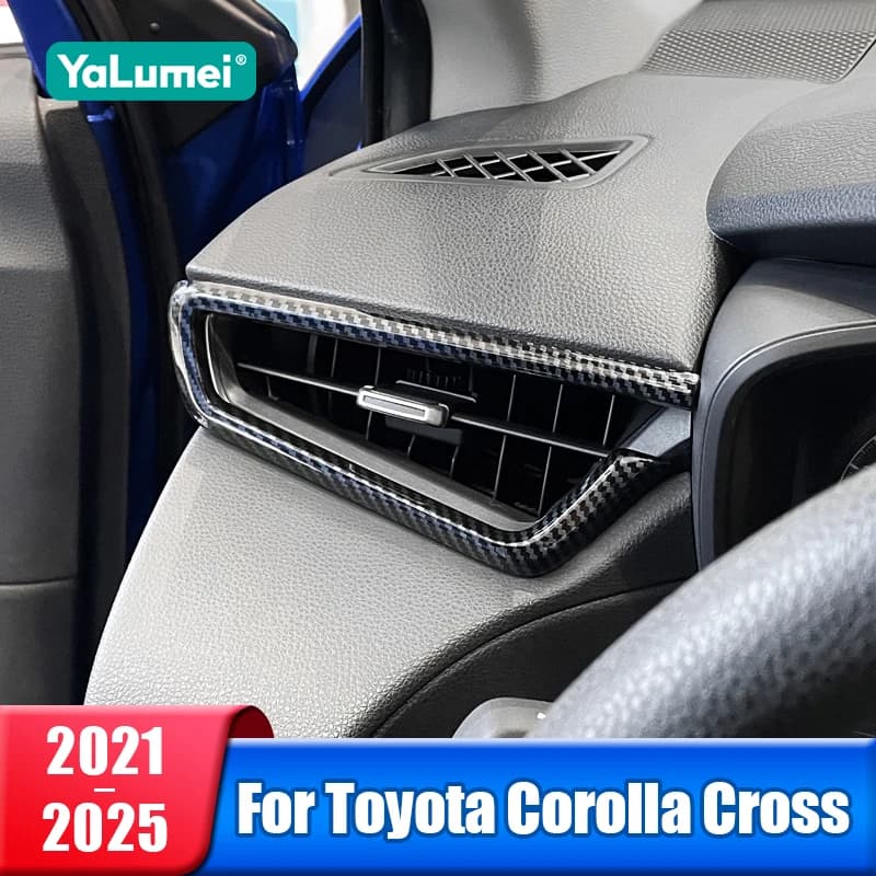 Auto di Controllo Centrale Aria Condizionata Vent Uscita Trim Striscia Per Toyota Corolla Cross XG10 2021 2022 2023 2024 2025 Accessori