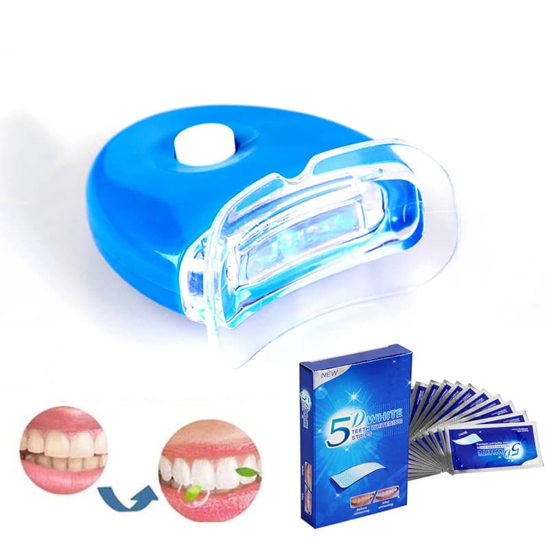 7 pairs 5D Gel Whitening of the Tooth Strips White Dental Kit Hygiene Oral Care Strips Fins Veneers Dentist Seks Whitening Gel