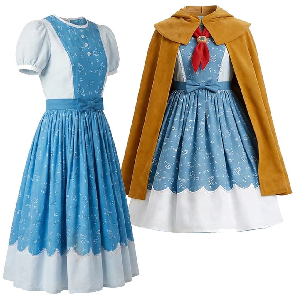 Holly Wheeler Fantasia Costume for Girls, Scarf and Mantle, 2025 TV ST, Teenager Dress for 6 to 14 years, Halloween and Carnival Clothing