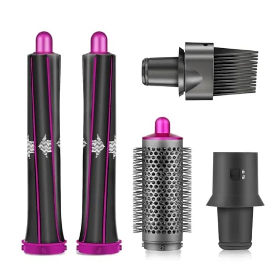 Accessori per Asciugacapelli Dyson Supersonic: Ferro Arricciacapelli e Spazzola Rotonda, Parti di Ricambio per Strumenti per Capelli, Arricciacapelli Automatico