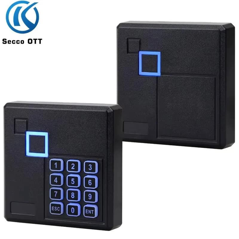 NFC Type 86 Security Access Control Card Reader Waterproof RFID Keypad Wiegand 26bit and 34bit Support Proximity Surprise Price