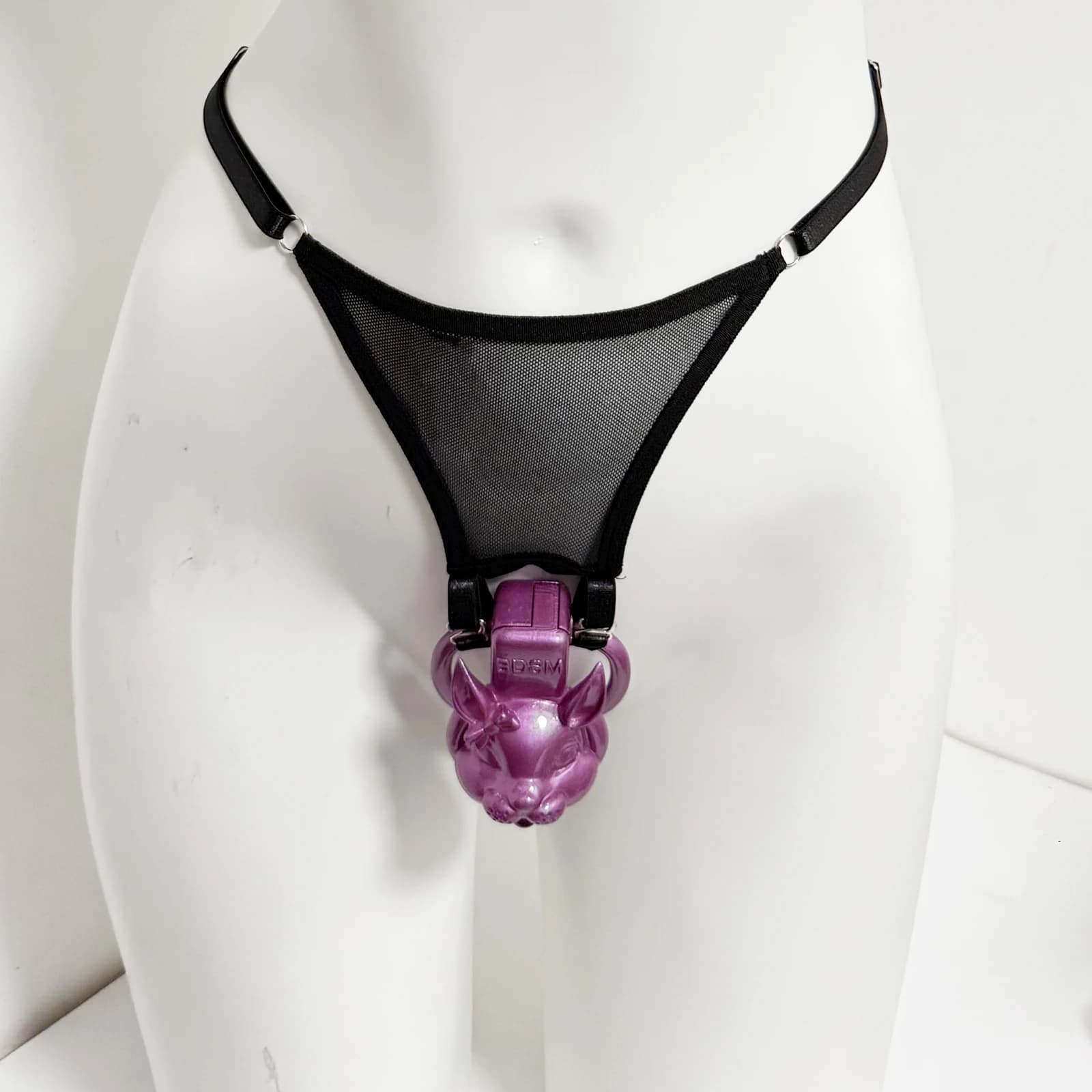 Black Maschile Casting Sand with Fixed Strap, Ausiliary Elastic Fascia, BDSM Anti-Disposable Device, Auxiliary Belt, BDSM Male Pen Ring