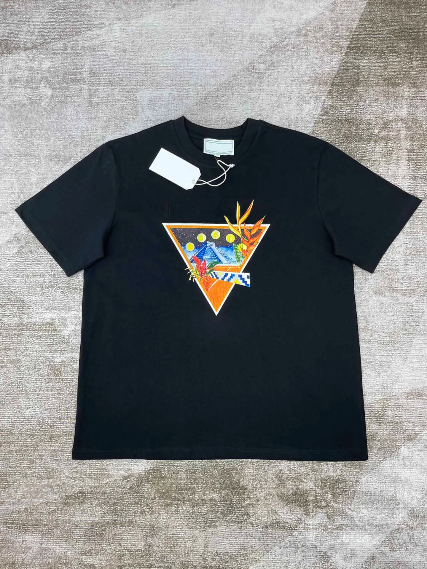 T-shirt Oversize in Cotone con Logo Stampato della Piramide del Casinoblank Morocco Net Ball Club, Collezione Primavera/Estate 2025, per Uomo e Donna, Stile Streetwear
