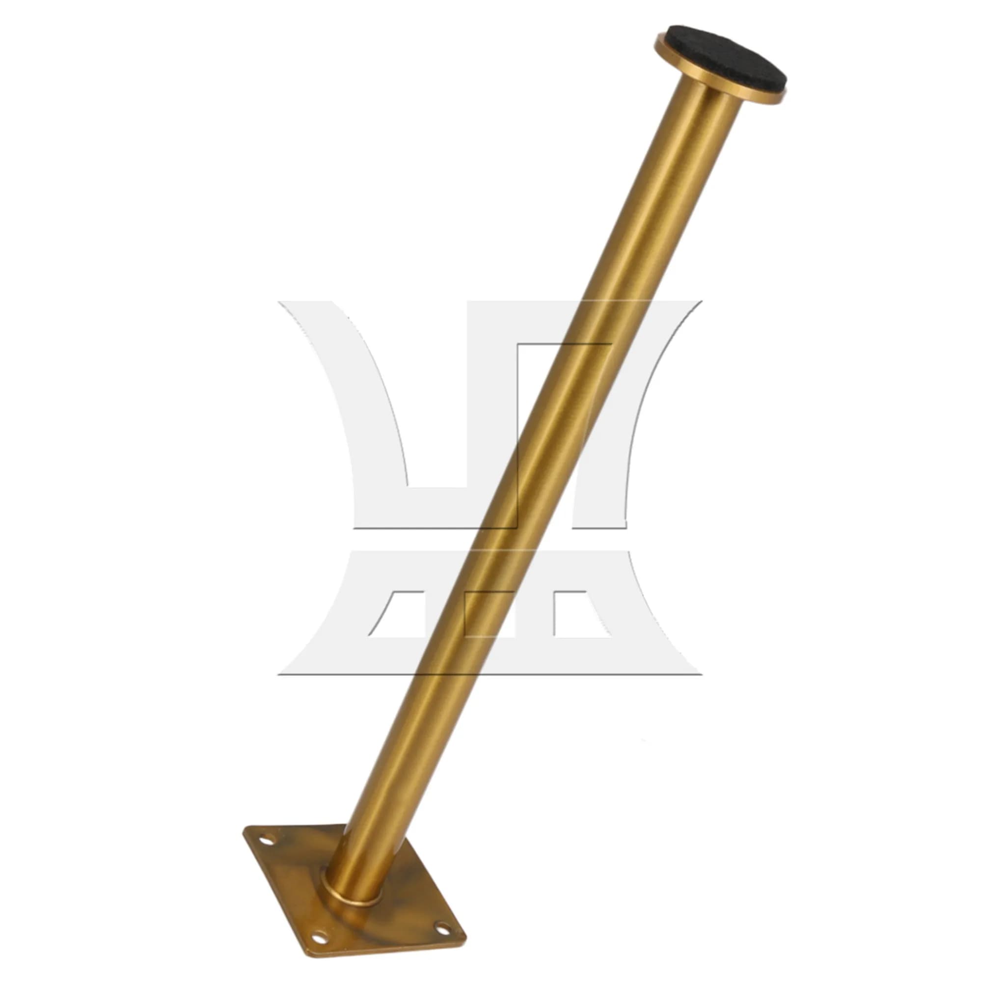 CNBTR Piedini regolabili per mobili da bagno in acciaio inossidabile 6x30 cm