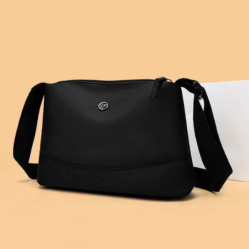 Borsa a Tracolla Casual Multi-Tasca Leggera per Uscite Quotidiane, Borsa Versatile con Scomparti Multipli