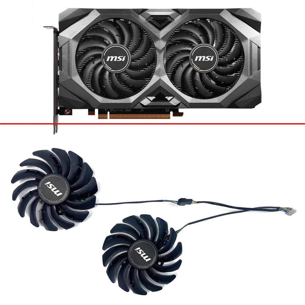Ventola di raffreddamento 87MM PLD09210S12HH 4Pin RX5600 RX5700 ventola di raffreddamento per MSI RADEON RX 5600 5700 XT MECH OC scheda Video grafica ventola GPU