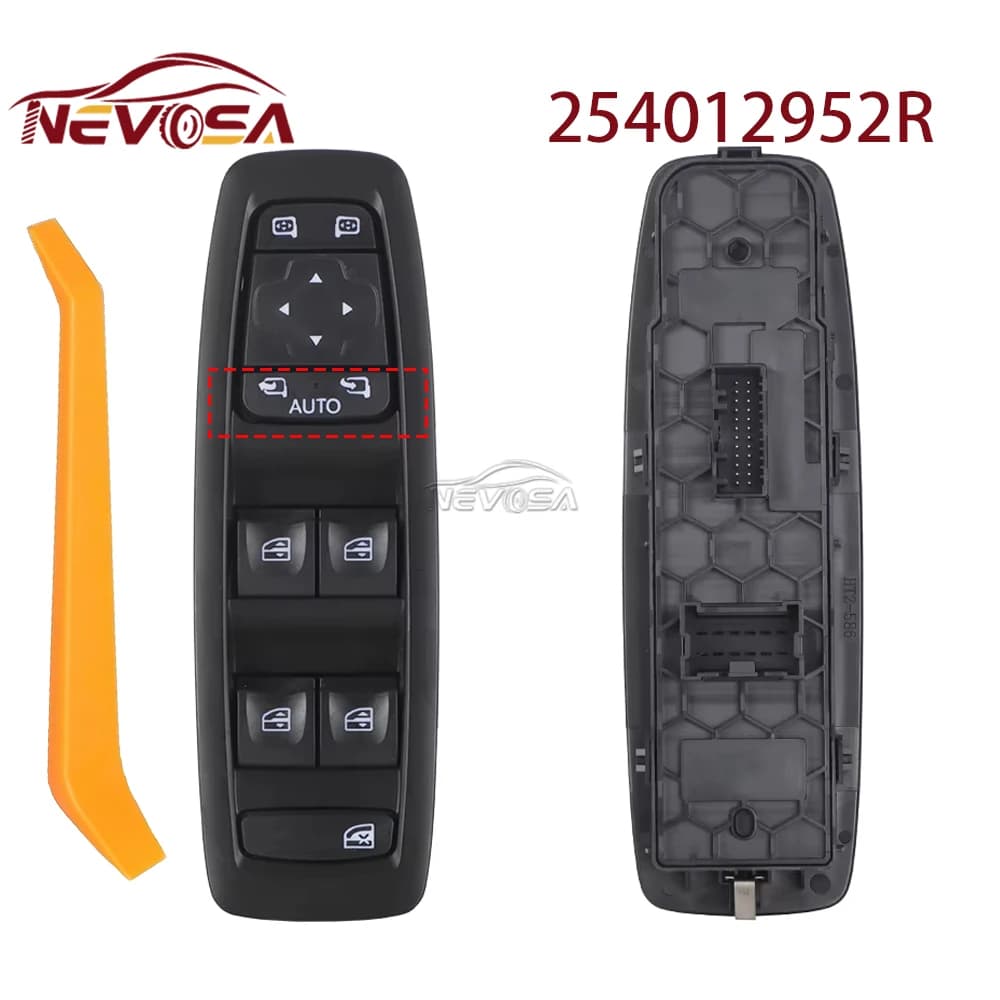 Per Renault Kadjar 2019 2020 Megane IV 2018 Finestra di Potere Interruttore di Controllo Sinistra Sollevatore Pulsante Regolatore 25401-2952R 254012952R