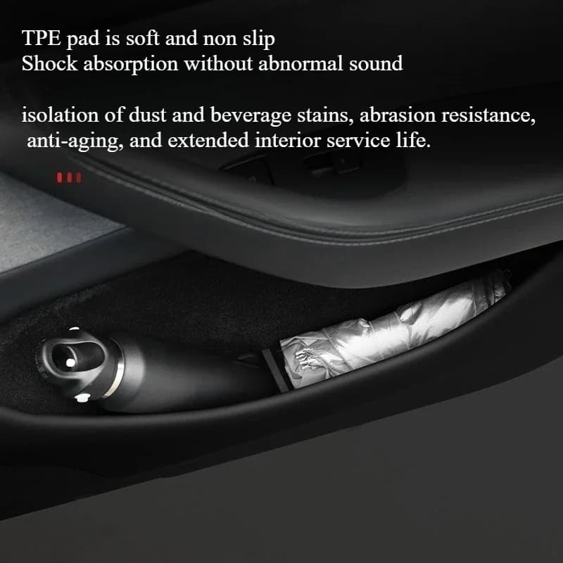 Per Tesla Modello Y Juniper 2025 Controllo Centrale Tazza di Acqua Zerbino Anteriore Maniglia Della Porta Posteriore Pad di Stoccaggio Organizzatore Vassoio Accessori Auto