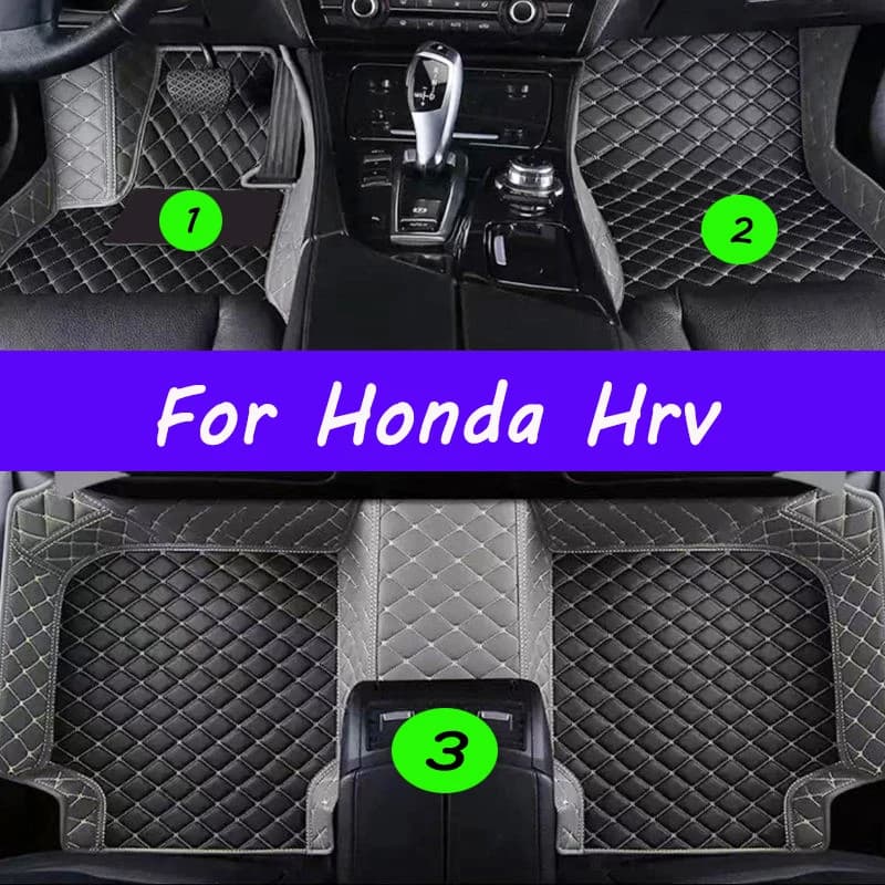Custom Car Mats for Honda Hrv 2014 2015 2016 2017