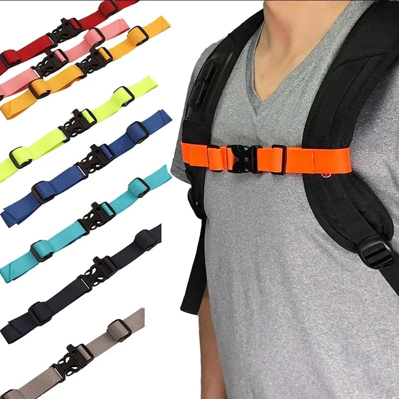 Backpack Chest bag Adjustable shoulder strap for bag Tactical bags outdoor camping straps Accessories for backpack