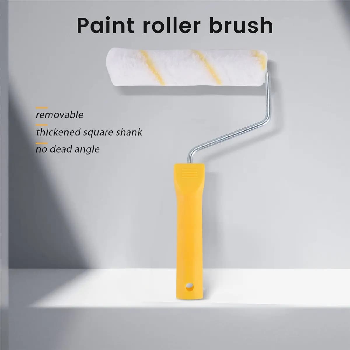 ABBQ SALE 11 Piece 6 Inch Foam Roller Brushes Kit Paint Roller Refills Paint Roller Covers Home Repair Paint Roller Kits