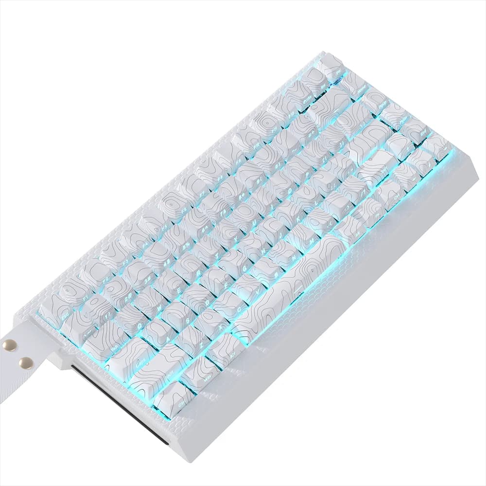 Copritasti retroilluminati PBT Double shot Keycap, Keycap tastiera Dye-Sub Cherry Profile per Cherry Gateron MX switch tastiera meccanica