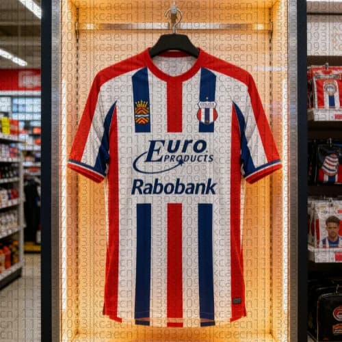Maglia da Calcio 2026 Excelsior Maassluis Stampata in 3D per Uomo e Donna, T-Shirt Athleisure Estiva ad Asciugatura Rapida, Morbida e Leggera, Abbigliamento da Spiaggia