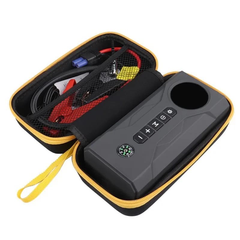 Car Jump Starter Built-in Air Pump Multifunctional Portable Emergency Ignition Power Bank