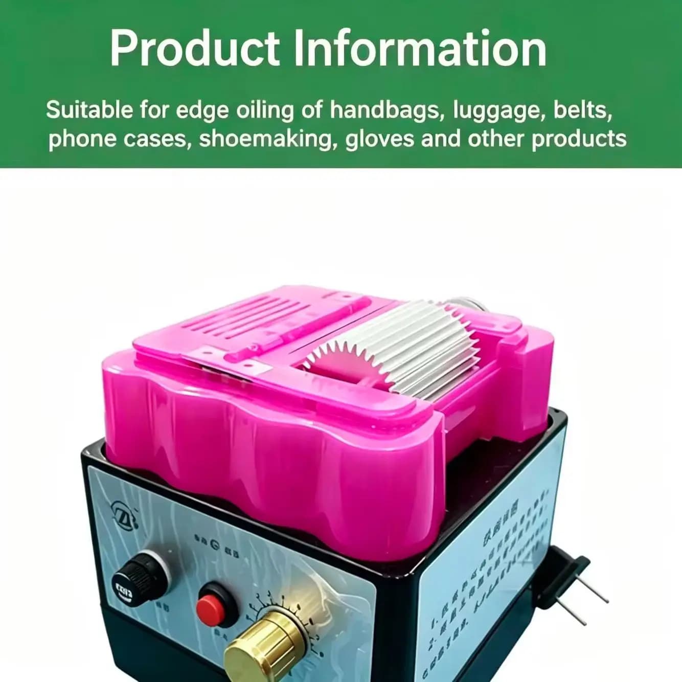 Edge Coater for Leathercraft, Non-Stick Wax Roller Oil Applicator Box, Edge Painting Tool for Luggage Belts and Gloves