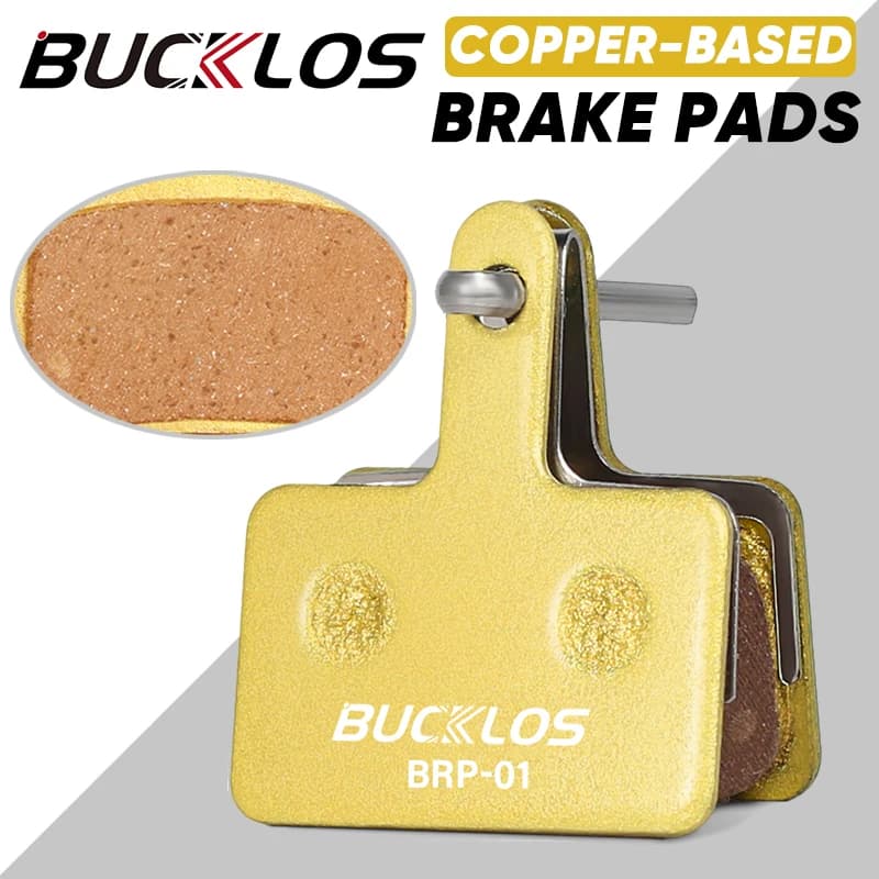 BUCKLOS pastiglie freno idrauliche per bici pastiglie freno a disco per bicicletta in metallo resistente all'usura a base di rame per B01S B03S B05S-RX