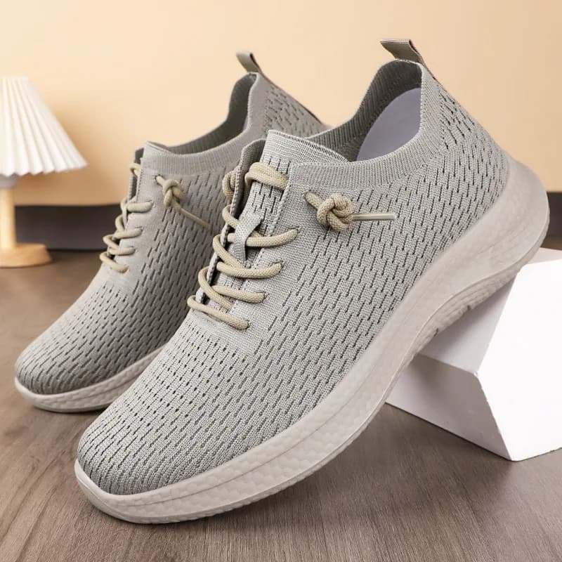 Scarpe sportive da uomo in mesh leggere e comode Scarpe da corsa ultraleggere e traspiranti Scarpe da trekking antiscivolo casual da esterno