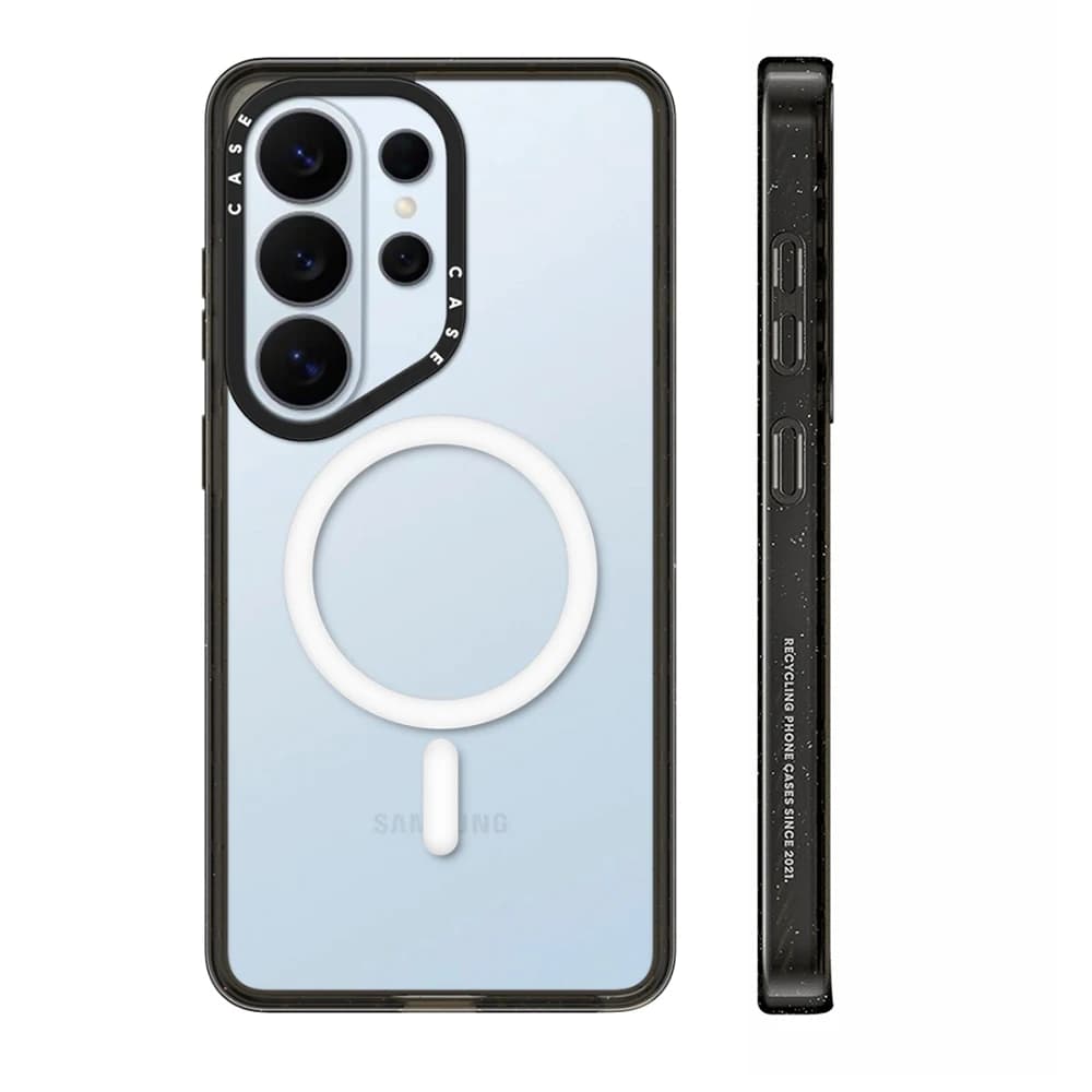 Acrylic Clear For MagSafe Phone Case for Samsung S26 Ultra S25 S24 S23 Ultra Magnetic Wireless Charging Protective Bumper Cover