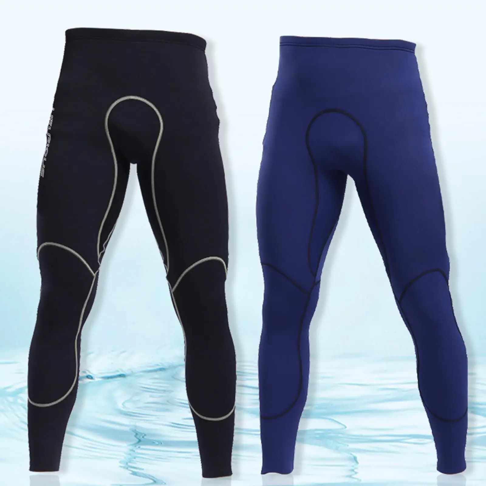 2mm Neoprene Men's Pants for Winter Swimming, Snorkeling, Diving and Kayaking - Keeping the Heat for Cold Water Sports