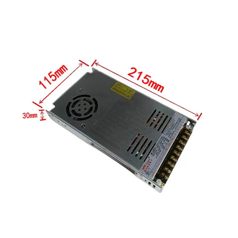 WANGMA Electronic WM350-125 Alimentatore ad Alta Potenza per Accessori Giochi Arcade e Giochi a Moneta