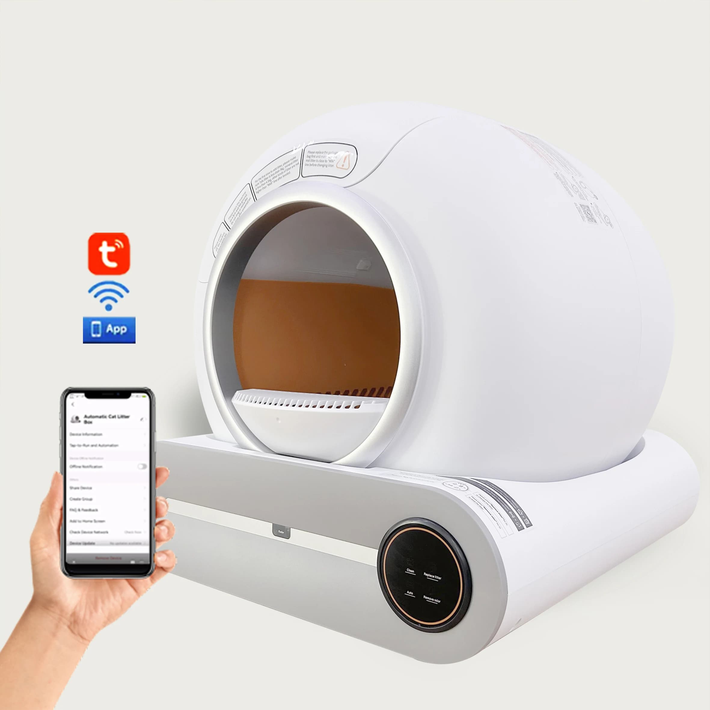 Lettiera Automatica per Gatti Prime, Lettiera Robotizzata
