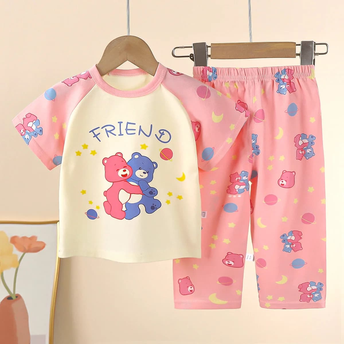 Ragazzi pigiama set animale cartone animato bambini dinosauro pigiama pigiameria bambini pigiama bambino ragazze vestito
