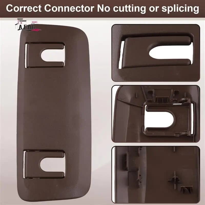 AEA6-Car Front Seat Left Cover Fixed Cover A2229101512 For Mercedes Benz Class S W222 2014-2017 LHD