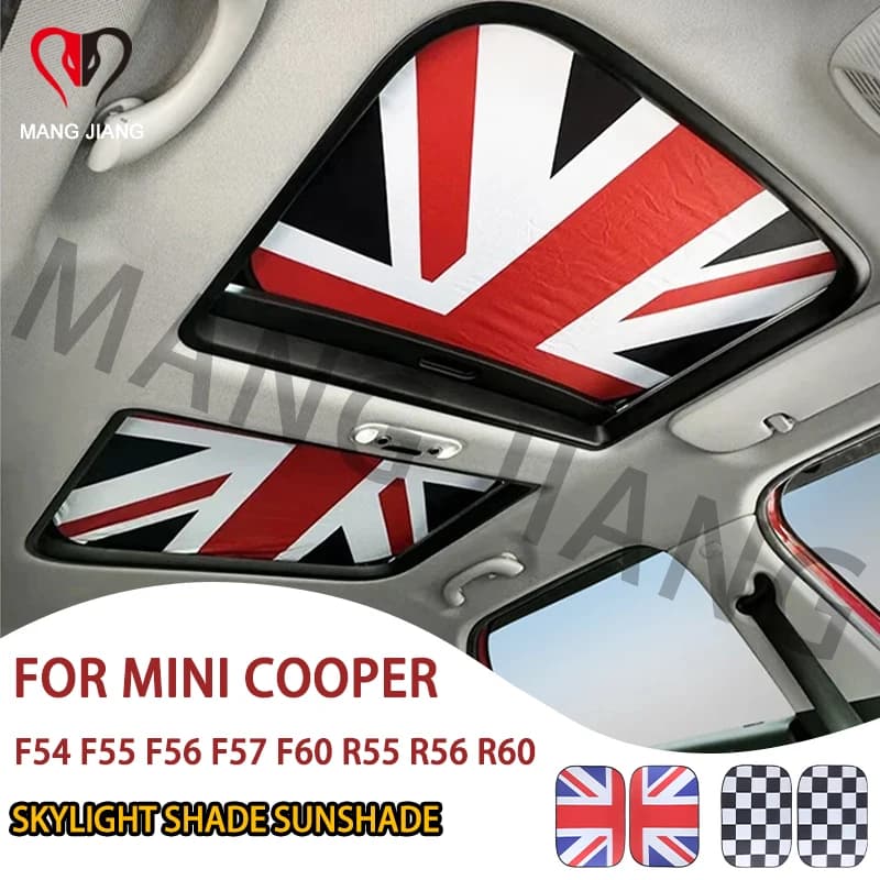 Auto Roof Openable Sunbed Cover for Mini Cooper F54 F55 F56 R55 R56 R60 Solar Protection UV Insulation of Heat Accessories Foldable