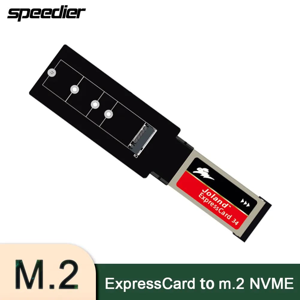Adattatore ExpressCard a M.2 NVMe Lettore di schede interfaccia M-Key da 34 mm per laptop - Espansione di archiviazione