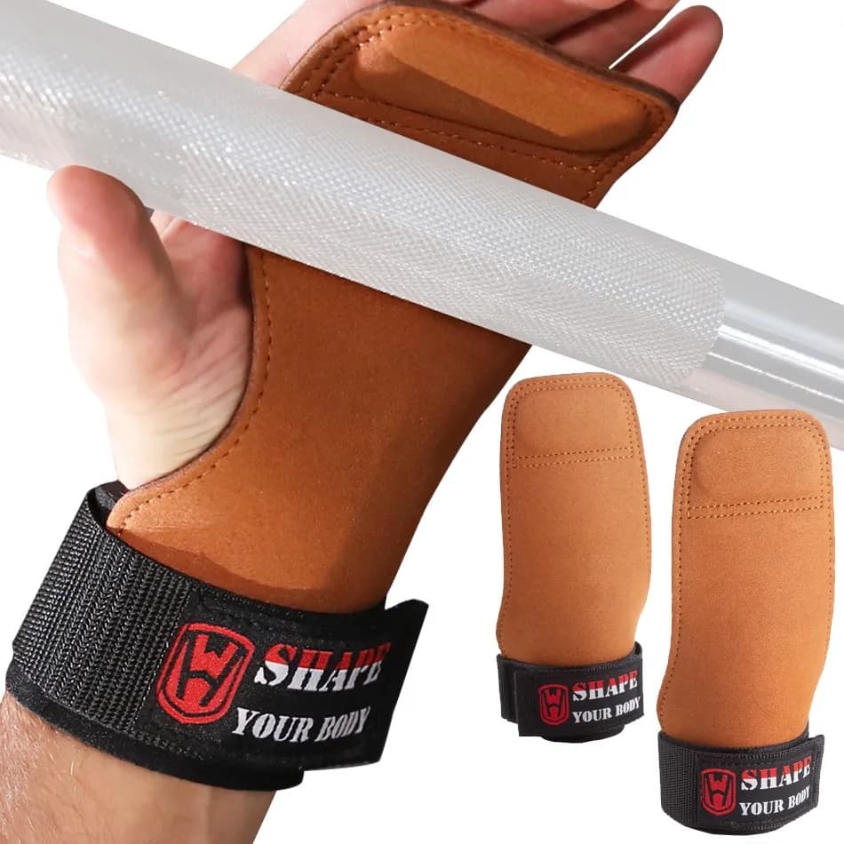 WOSWEIR Gym Horizontal Bar Gloves for Weightlifting Fitness Bodybuilding Training sport Crossfit Workout Palm Protector