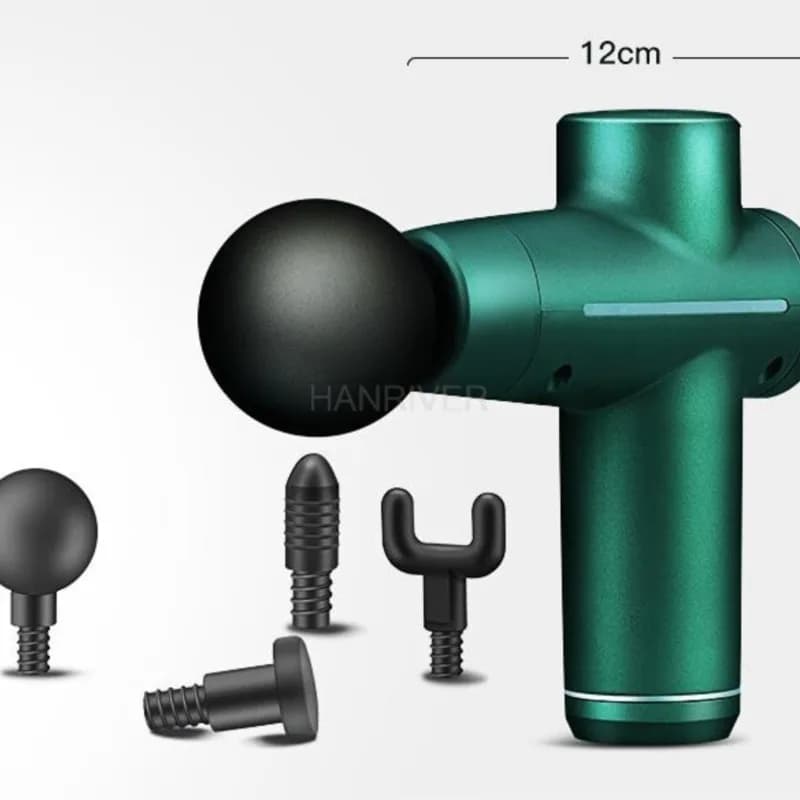 Mini fascia gun muscle relaxer vibration massager electric impact gun cervical vertebra waist leg massage