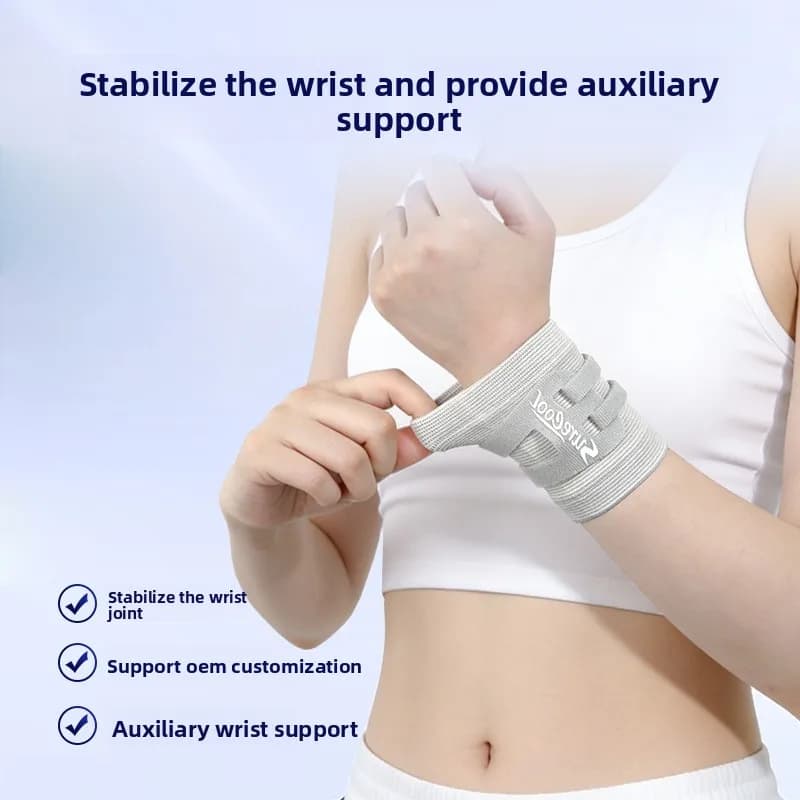 Supporto per Polso Regolabile per Lesioni TFCC, Fascia da Polso per Fitness, Sollevamento Pesi, Tennis e Tendinite