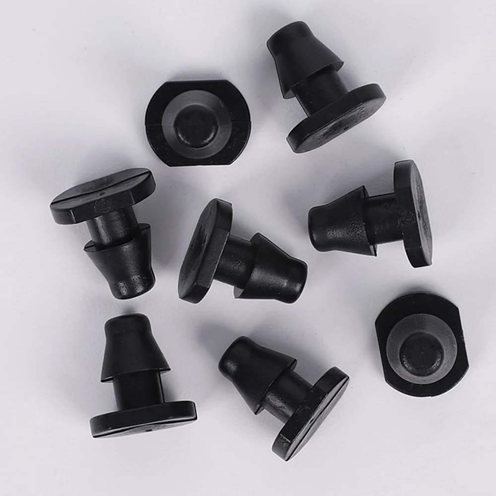 50pcs 1/4" 4/7mm Barb End Plug Hose Adapter Garden Irrigation Pipe Tube Watering Accessories Coupling Joint Stop Water Coupler