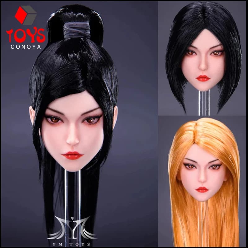 YMTOYS YMT073 1/6 Meier Heavy Makeup Testa Sculpt Testa Femminile Intagliare Modello Misura 12 ''TBL PH Soldato Action Figure Corpo Bambole