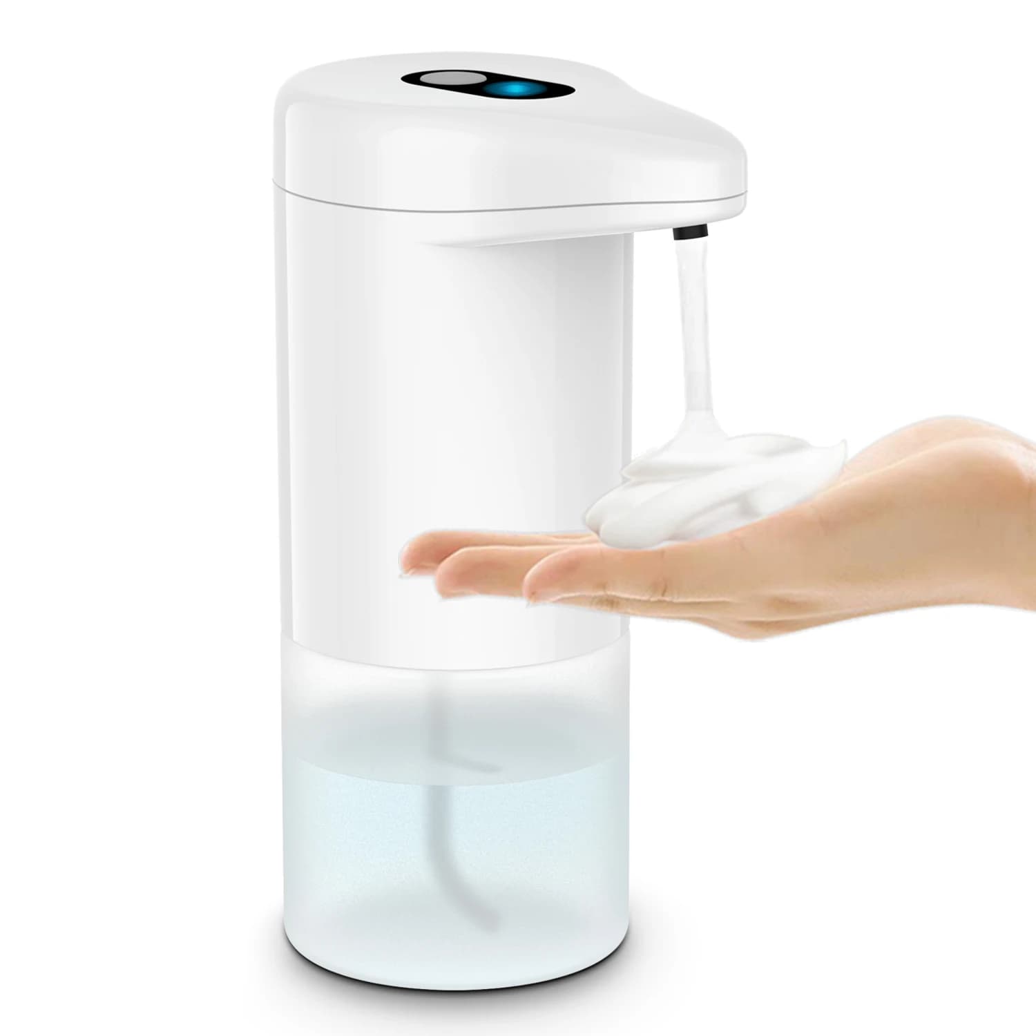 Dispenser automatico di sapone disinfettante liquido per le mani con sensore 350ml/500ml Nuova plastica ABS touchless per il bagno