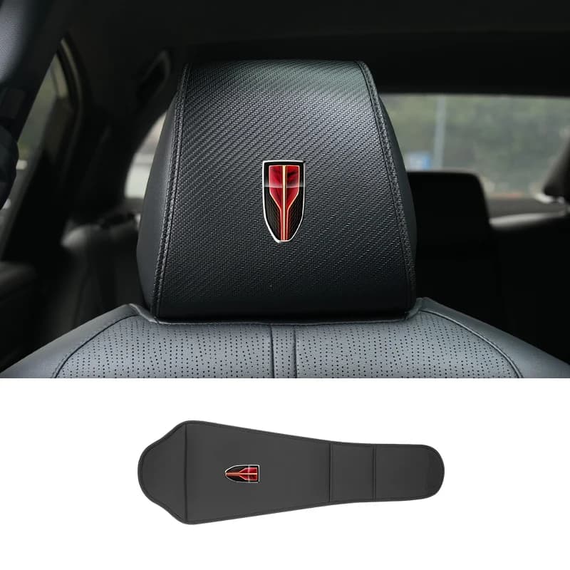 Car Seat Headrest Protector Head Neck Pillow Cover Auto Accessories For Hongqi H5 H6 H7 H9 E-QM5 HS3 HS5 HS6 HS7 E-HS3 E-HS9 LS5