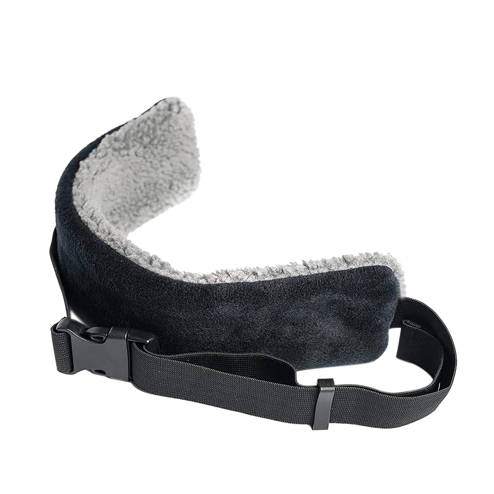 1pc cinghia di supporto per la testa cuscino da viaggio regolabile aeroplani fascia di supporto per il collo seggiolino per auto portatile aiuto per il sonno cinghia fissa per la testa