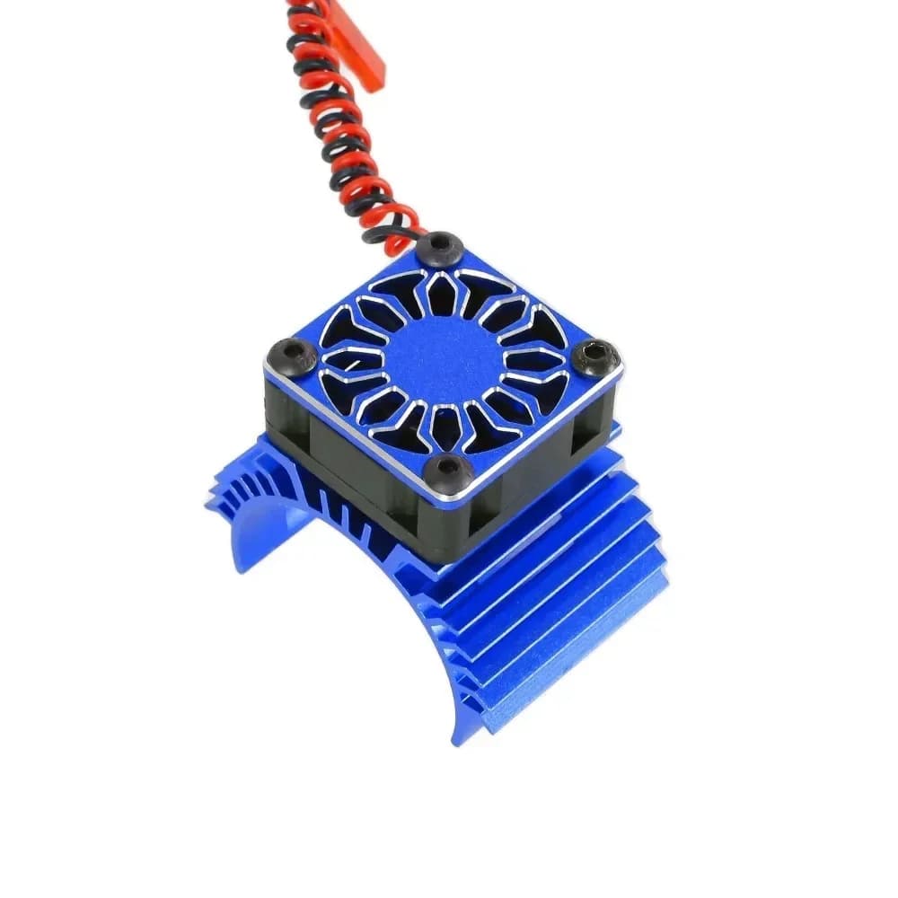 Ventola di raffreddamento con dissipatore di calore per motore elettrico brushless da 36 mm di diametro esterno per auto RC 540 550 3650 3660 3674