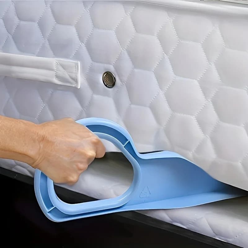 1pc Ergonomic Bed Sheet and Bed Skirt Tuckers - Easy to Insert into All Corners