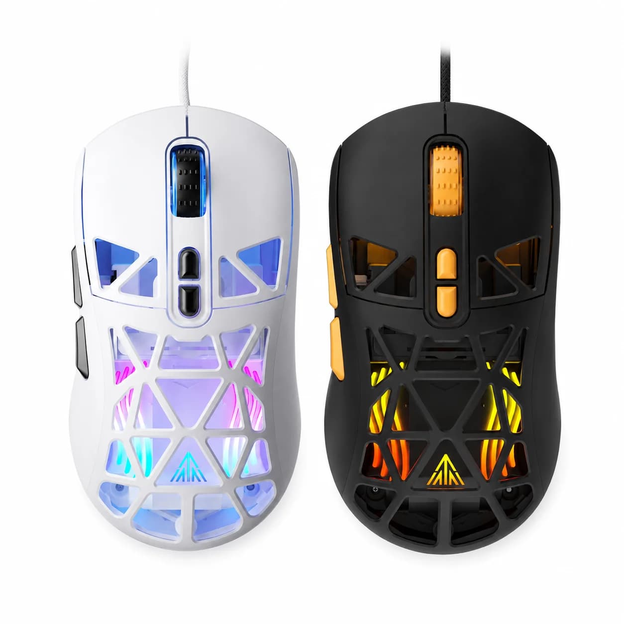 Hollow RGB Light Wired Gaming Mouse